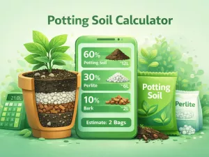 Potting Soil & Mix Calculator for Any Pot Size
