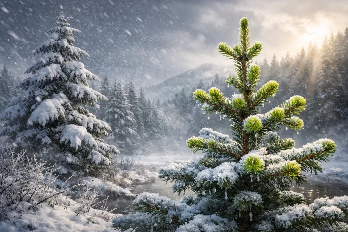 Abies fir cold hardiness and frost tolerance