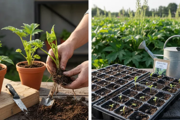 Acanthus propagation by division or seed