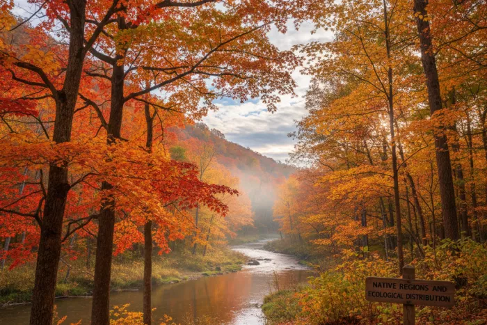 Acer maple temperate distribution and native range
