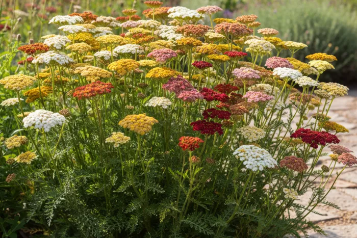Achillea yarrow care for long blooming