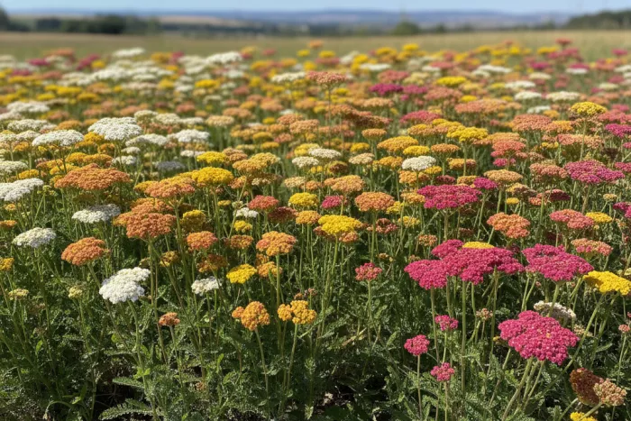 Achillea light requirements for long blooming