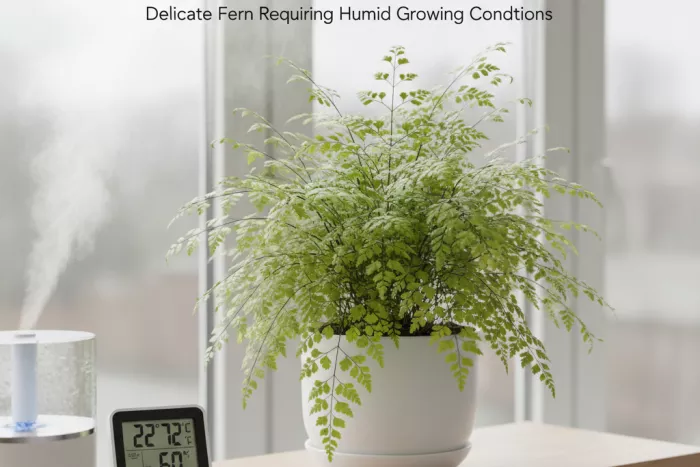 Adiantum humidity and temperature care requirements
