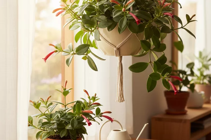 Aeschynanthus light requirements for blooming vines