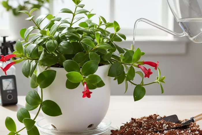 Aeschynanthus soil and watering balance
