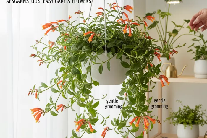 Aeschynanthus care for full trailing growth