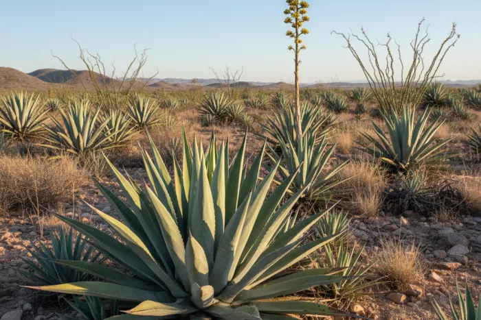 Agave drought-tolerant rosette succulent care
