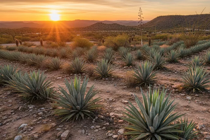 Agave drought-tolerant succulent minimal care needs
