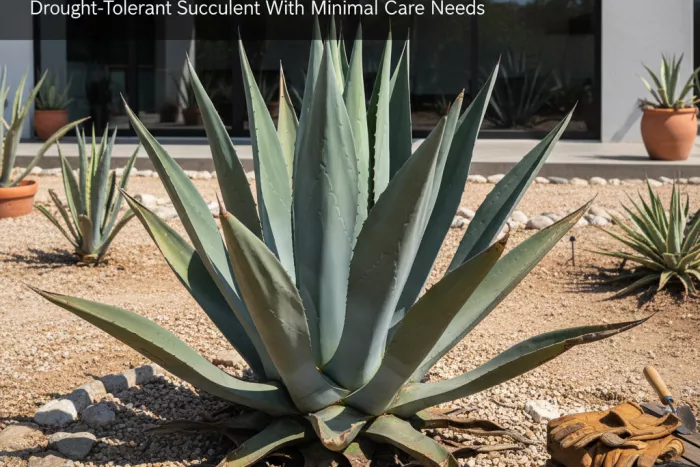 Agave care: bright light, fast-draining soil