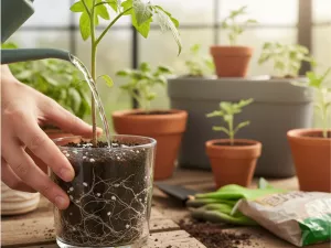 Water Plants Correctly to Support Root Development