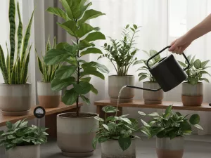 Watering Plants the Right Way in Indoor Conditions