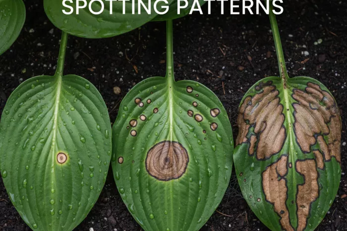 Leaf spot disease brown spots causes and fixes