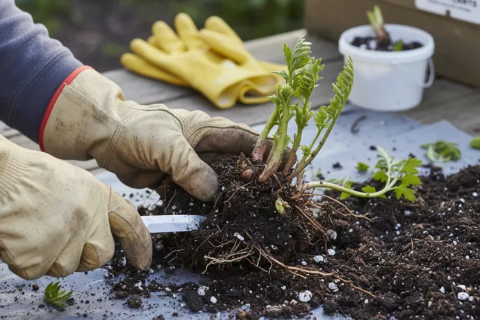 Aconitum propagation methods for monkshood plants