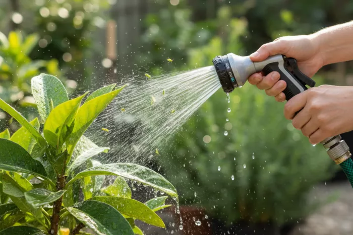 Fast-acting aphid control methods for plants