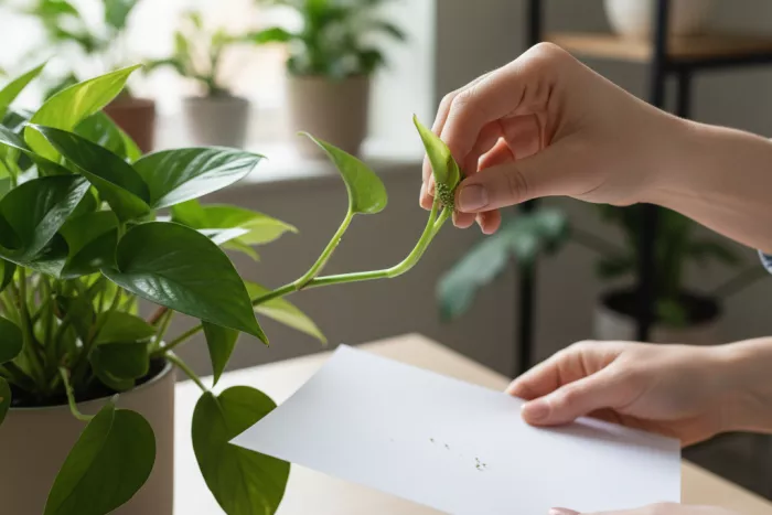 Early aphid infestation detection checklist