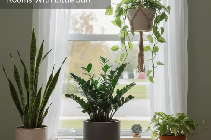 Low-light easy-care houseplants for beginners