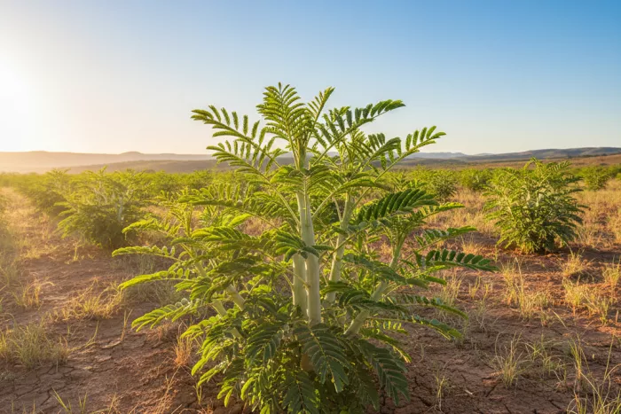 Acacia light exposure for rapid growth