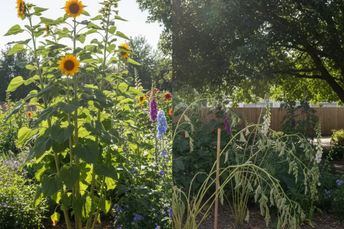 Full-sun tall plant light requirements
