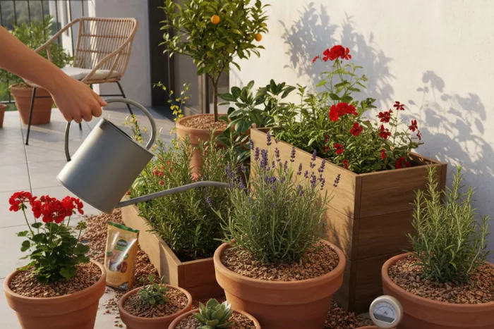 Low-maintenance full-sun plants for small gardens