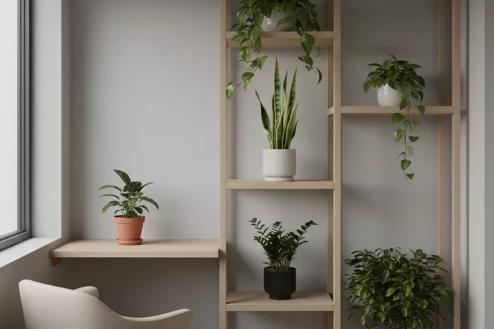 Small low-light plants for compact rooms