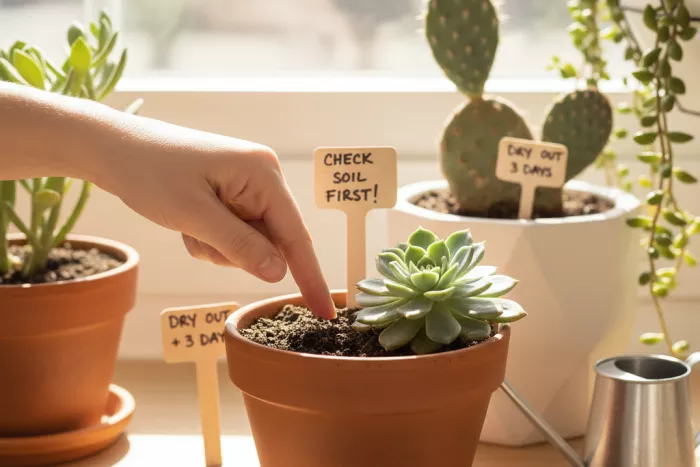 Low-maintenance sun-loving plants, avoid overwatering