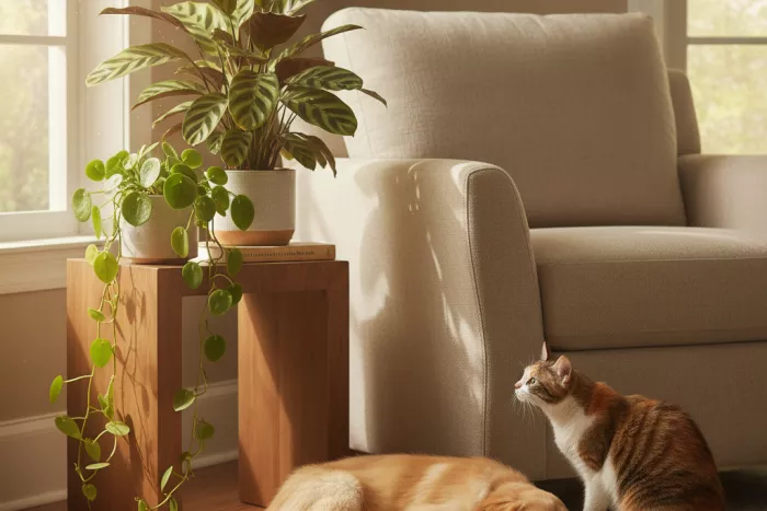 Pet-safe low-light houseplants for cats and dogs