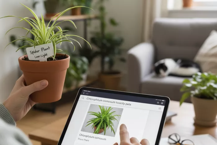 Pet-safe low-light houseplant identification guide