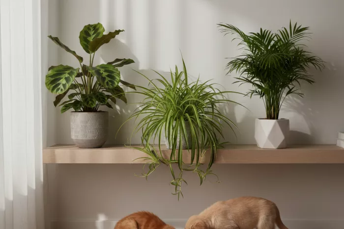 Pet-safe low-light houseplants for cats and dogs
