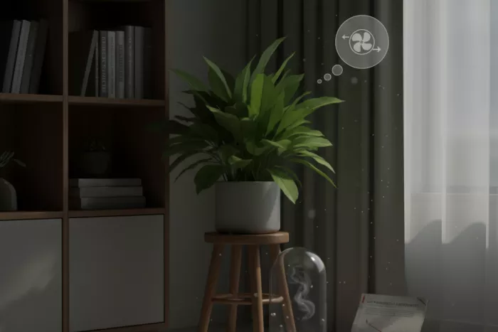 Low-light air-purifying houseplants care guidance
