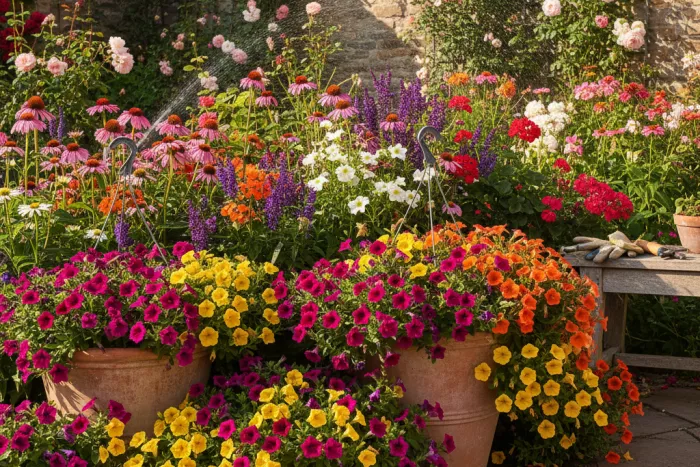 Full-sun summer-blooming flowers, long-lasting varieties