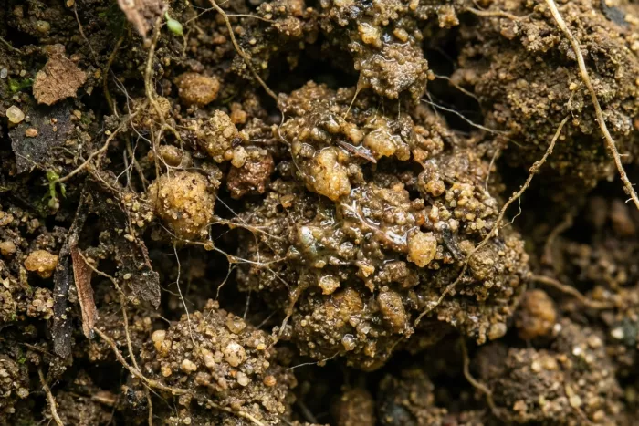 Soil particle aggregates structure for beginners