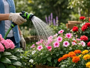 How to Water Blooming Plants Without Stress