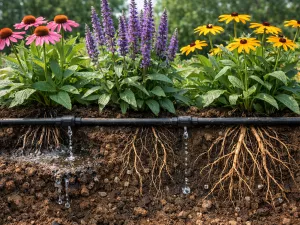 Moisture Management for Perennial Plant Roots