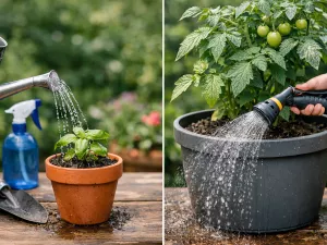 Watering Small vs Large Pots – Key Differences and Techniques