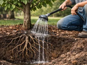 Watering Trees to Encourage Deep Root Growth