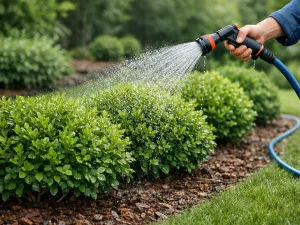 Watering Shrubs for Consistent and Even Growth