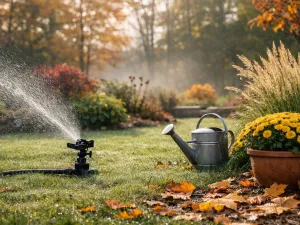 How to Reduce Watering in Cooler Fall Weather