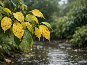 Why Leaves Turn Yellow After Heavy Rain