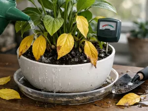 How Overwatering Causes Yellow Leaves