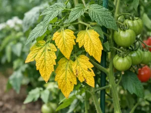 Yellow Leaves During Active Plant Growth
