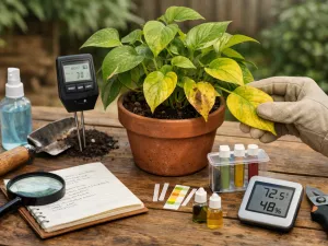 How to Diagnose Yellow Leaves Step by Step