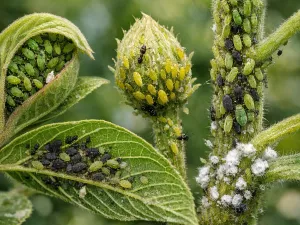 Where Aphids Hide on Plants