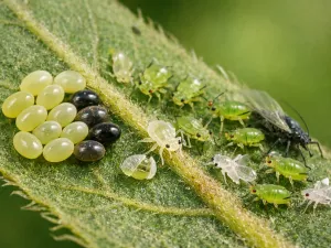 Aphid Life Cycle – Eggs and Nymphs