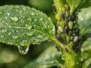 Aphids and Honeydew – Sticky Leaves Problem