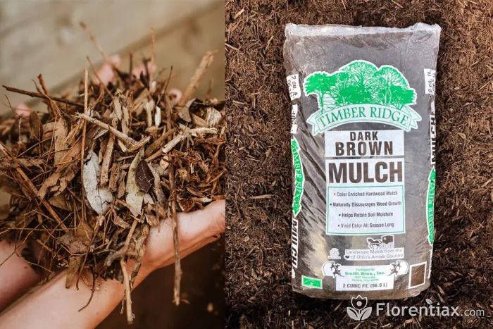Bulk mulch and bagged mulch