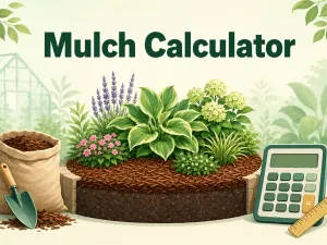 Mulch Calculator for Garden Beds and Landscapes