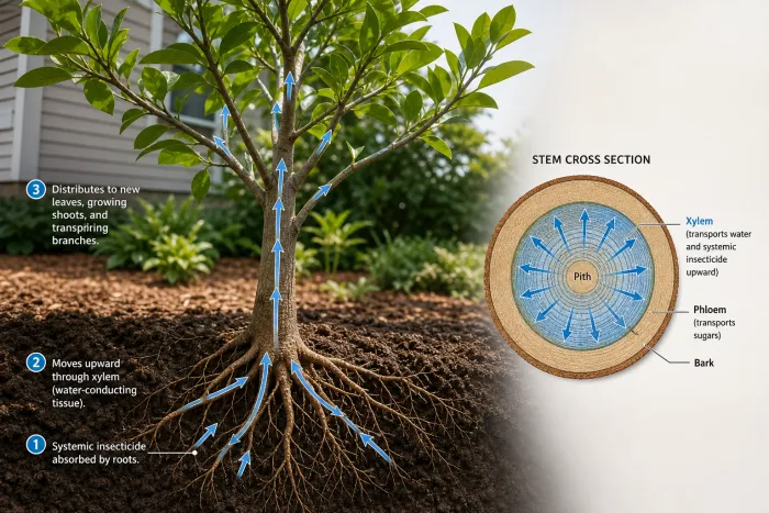 systemic insecticides for scale via root uptake